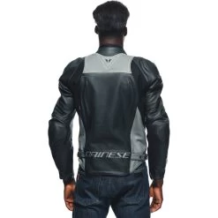 Dainese Racing 4 Perforated Leather Jacket 31 Dainese Racing 4 Perforated Leather Jacket -Motorcycle Riding Clothing racing 4 perforated leather jacket black charcoal grey 1533849 59f 44 3