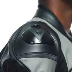 Dainese Racing 4 Perforated Leather Jacket 32 Dainese Racing 4 Perforated Leather Jacket -Motorcycle Riding Clothing racing 4 perforated leather jacket black charcoal grey 1533849 59f 44 4