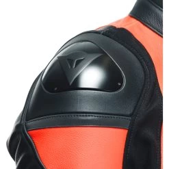 Dainese Racing 4 Perforated Leather Jacket 23 Dainese Racing 4 Perforated Leather Jacket -Motorcycle Riding Clothing racing 4 perforated leather jacket black hi viz red 1533849 628 44 4