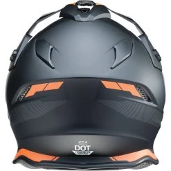 Z1R Range Uptake Helmet -Motorcycle Riding Clothing range uptake helmet black orange 0140 0114 4