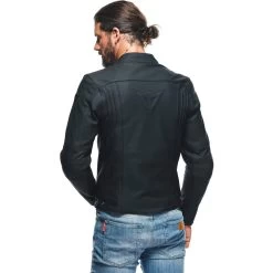 Dainese Razon 2 Leather Jacket -Motorcycle Riding Clothing razon 2 leather jacket black 1533878 001 46 3