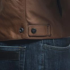 Dainese Razon 2 Leather Jacket -Motorcycle Riding Clothing razon 2 leather jacket tobacco 1533878 58g 44 9