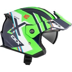 CKX Razor-X Tropic Helmet -Motorcycle Riding Clothing razor x tropic helmet gloss green 515031