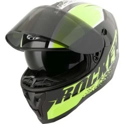 Joe Rocket RKT 200-Series Blaster Helmet -Motorcycle Riding Clothing rkt 200 series blaster helmet hi viz black 4 720344 4