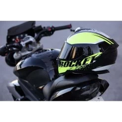 Joe Rocket RKT 200-Series Blaster Helmet -Motorcycle Riding Clothing rkt 200 series blaster helmet hi viz black 4 720344 5