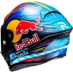 HJC RPHA 1N Red Bull Jerez GP Helmet -Motorcycle Riding Clothing rpha 1n red bull jerez gp helmet blue red 389879 4
