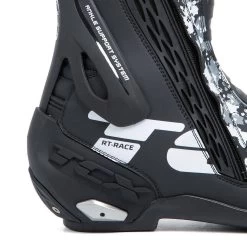 TCX RT-Race Boots -Motorcycle Riding Clothing rt race boots black white grey 7669 nbgr 38 8
