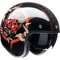 Z1R Saturn Devilish Helmet 10 Z1R Saturn Devilish Helmet -Motorcycle Riding Clothing saturn devilish helmet black red 0104 2876 4