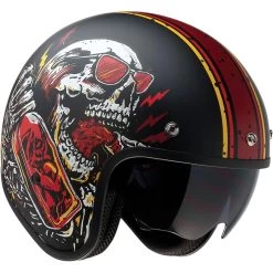Z1R Saturn SV Devil Made Me Helmet -Motorcycle Riding Clothing saturn sv devil made me helmet black red 0104 2816 4 2022 172737