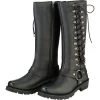 Z1R Womens Savage Boots -Motorcycle Riding Clothing savage womens boots black 6