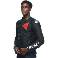 Dainese Sportiva Perforated Leather Jacket 28 Dainese Sportiva Perforated Leather Jacket -Motorcycle Riding Clothing sportiva perforated leather jacket matte black matte black matte black 1533873 92c 44 2