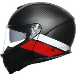 AGV Sportmodular Carbon Layer Helmet -Motorcycle Riding Clothing sportmodular carbon layer helmet black red white 211201o2iy012xs 1