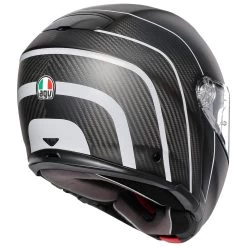AGV Sportmodular Carbon Refractive Helmet -Motorcycle Riding Clothing sportmodular carbon refractive helmet black silver 1201o2iy 007 xs 2
