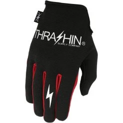 Thrashin Supply Stealth Gloves 15 Thrashin Supply Stealth Gloves -Motorcycle Riding Clothing stealth gloves black red sv1 02 08