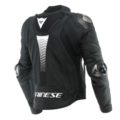 Dainese Super Speed 4 Leather Jacket -Motorcycle Riding Clothing super speed 4 leather jacket black matt white