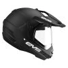 EVS T5 Venture Dual Sport Solid Helmet -Motorcycle Riding Clothing t5 venture dual sport helmet black xs dshe18va blk xs
