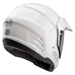 EVS T5 Venture Dual Sport Solid Helmet -Motorcycle Riding Clothing t5 venture dual sport helmet white xs dshe18va w xs 3