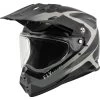 Fly Racing Fly Trekker Pulse Helmet -Motorcycle Riding Clothing trekker pulse helmet black grey 73 7023s