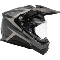 Fly Racing Fly Trekker Pulse Helmet -Motorcycle Riding Clothing trekker pulse helmet black grey 73 7023xs 2