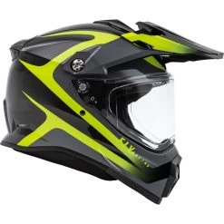Fly Racing Fly Trekker Pulse Helmet -Motorcycle Riding Clothing trekker pulse helmet black hi viz yellow 73 7024xs 2