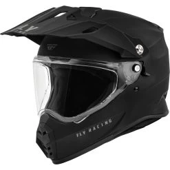 Fly Racing Fly Trekker Solid Helmet -Motorcycle Riding Clothing trekker solid helmet matte black 73 7021xs