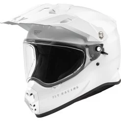 Fly Racing Fly Trekker Solid Helmet -Motorcycle Riding Clothing trekker solid helmet white 73 7022xs