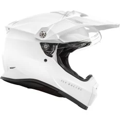 Fly Racing Fly Trekker Solid Helmet -Motorcycle Riding Clothing trekker solid helmet white 73 7022xs 3