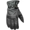 Roland Sands Truman Waxed Cotton Gloves -Motorcycle Riding Clothing truman waxed cotton gloves black 0802 2109 0052