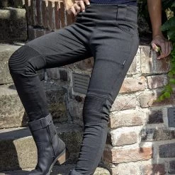 Trilobite Womens Leggings -Motorcycle Riding Clothing womens 1968 leggings black tri lsp bkdm 426 8