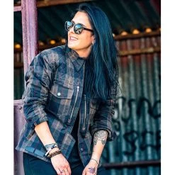 Trilobite Womens Roder Shirt 20 Trilobite Womens Roder Shirt -Motorcycle Riding Clothing womens 2096 roder jacket tech air compatible green s 9