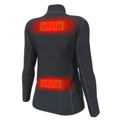 Mobile Warming Womens 7.4V Ion Heated Shirt -Motorcycle Riding Clothing womens 74v womens ion heated shirt black mwwt13010120 2
