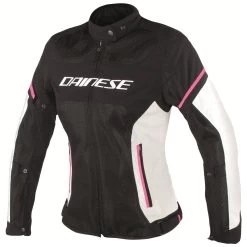 Dainese Womens Air Frame D1 Textile Jacket -Motorcycle Riding Clothing womens air frame d1 textile jacket black vaporous grey fuchsia 2735196 u56 40