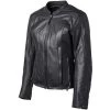 Roland Sands Womens Argonne 74 Leather Jacket 2 Roland Sands Womens Argonne 74 Leather Jacket -Motorcycle Riding Clothing womens argonne 74 leather jacket black 02 00138 bk 2