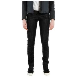 Dainese Womens Denim Slim Jeans -Motorcycle Riding Clothing womens denim slim jeans black 2755154 001 24 2