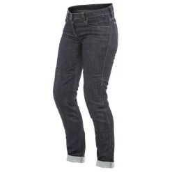 Dainese Womens Denim Slim Jeans -Motorcycle Riding Clothing womens denim slim jeans blue 2755154 008 24