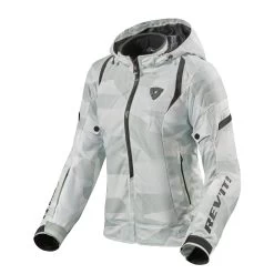 Revit Womens Flare 2 Jacket -Motorcycle Riding Clothing womens flare 2 jacket camo grey white fjt281 4520 l34