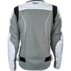 Fly Racing Fly Womens Flux Air Jacket 9 Fly Racing Fly Womens Flux Air Jacket -Motorcycle Riding Clothing womens flux air jacket white grey 477 8047xs 1
