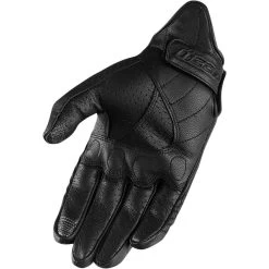 Icon Womens Pursuit Classic Perforated Gloves -Motorcycle Riding Clothing womens pursuit classic perforated gloves black 3302 0799 1