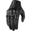 Icon Womens Pursuit Classic Perforated Gloves 1 Icon Womens Pursuit Classic Perforated Gloves -Motorcycle Riding Clothing womens pursuit classic perforated gloves black 3302 0799
