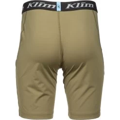 Klim Womens Solstice -1.0 Biker Shorts -Motorcycle Riding Clothing womens solstice 10 biker shorts burnt olive 4113 000 110 303 2