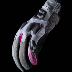 Five Womens TFX4 Gloves -Motorcycle Riding Clothing womens tfx4 gloves grey pink s 4