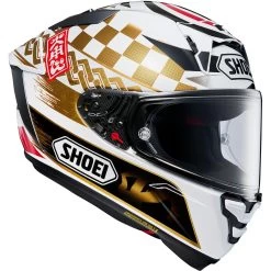 Shoei X-15 Marquez Motegi4 Helmet -Motorcycle Riding Clothing x 15 marquez motegi4 helmet white black red x15 maqmo41 2 snl 3
